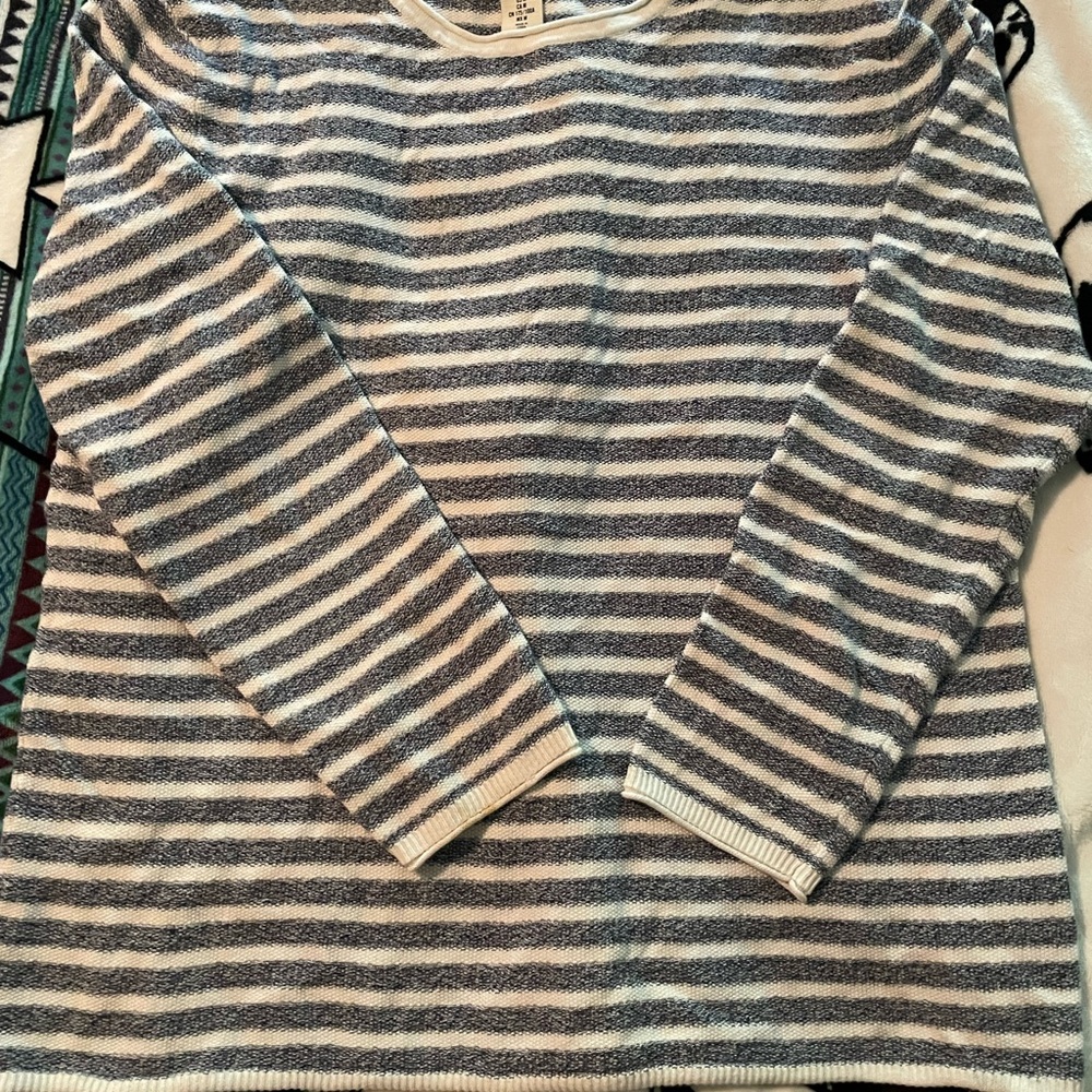 H&M Striped Long Sleeve Sweater